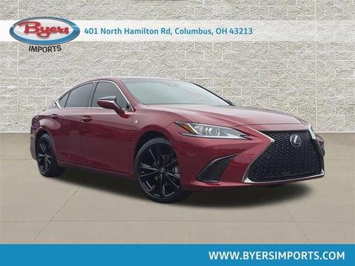 Matador Red Mica 2023 Lexus ES 350 F SPORT Handling