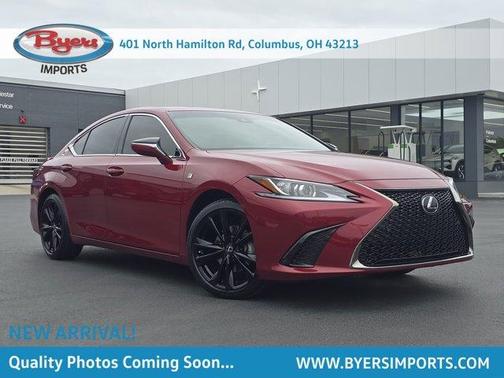 Matador Red Mica 2023 Lexus ES 350 F SPORT Handling