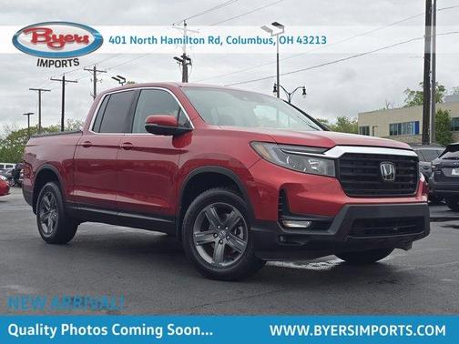 Radiant Red Metallic II 2023 Honda Ridgeline RTL