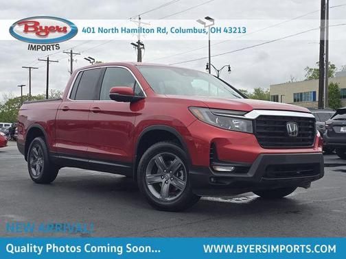 Radiant Red Metallic II 2023 Honda Ridgeline RTL