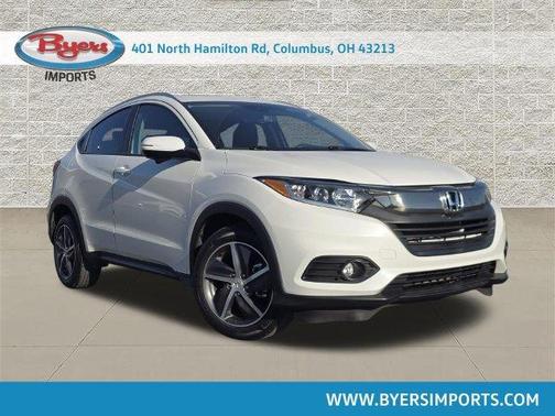 Platinum White Pearl 2022 Honda HR-V EX-L