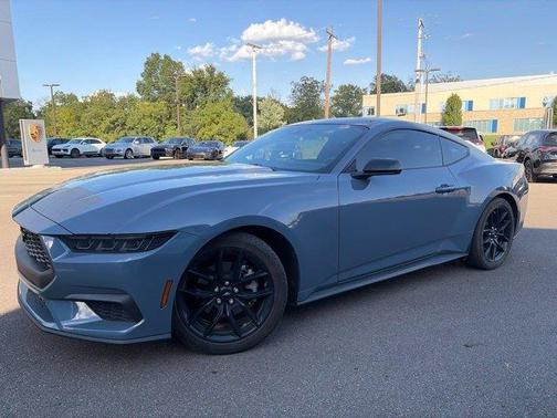 Vapor Blue Metallic 2024 Ford Mustang EcoBoost Premium