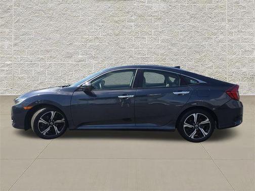 Cosmic Blue Metallic 2016 Honda Civic Touring