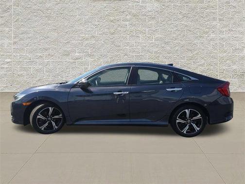 Cosmic Blue Metallic 2016 Honda Civic Touring