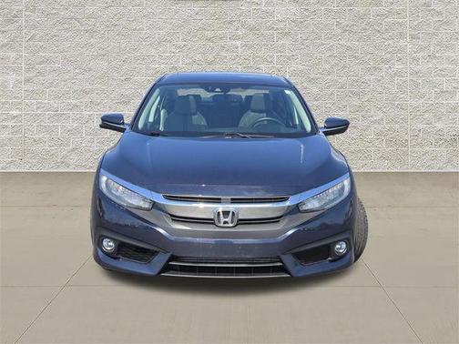 Cosmic Blue Metallic 2016 Honda Civic Touring