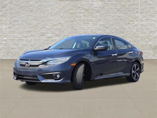 Cosmic Blue Metallic 2016 Honda Civic Touring