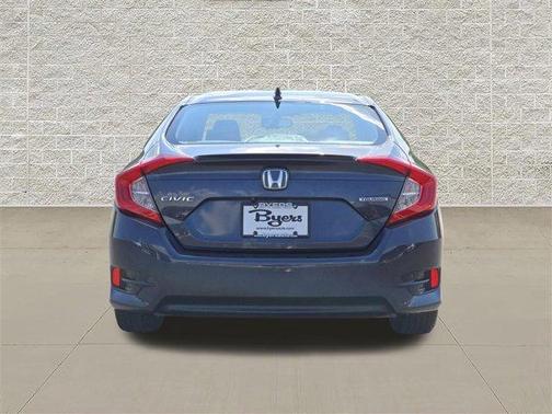 Cosmic Blue Metallic 2016 Honda Civic Touring