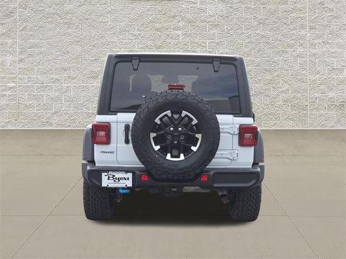 Bright White Clearcoat 2025 Jeep Wrangler 4xe Rubicon