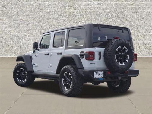 Bright White Clearcoat 2025 Jeep Wrangler 4xe Rubicon