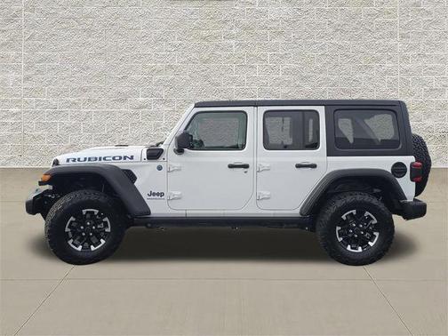 Bright White Clearcoat 2025 Jeep Wrangler 4xe Rubicon