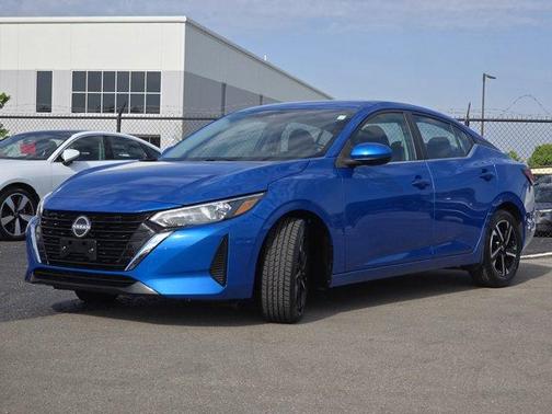 Electric Blue Metallic 2024 Nissan Sentra SV