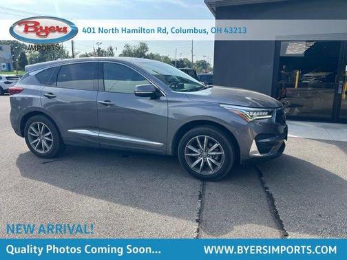 Gray 2020 Acura RDX Technology Package