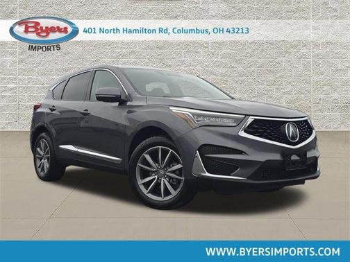 Modern Steel Metallic 2020 Acura RDX Technology Package