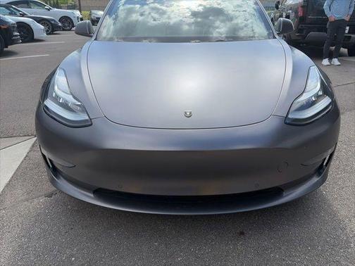 Midnight Silver Metallic 2018 Tesla Model 3 Performance