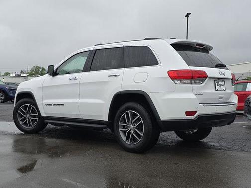 Bright White Clearcoat 2017 Jeep Grand Cherokee Limited