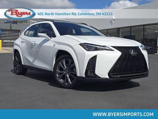 Ultra White 2023 Lexus UX 250h F SPORT Handling