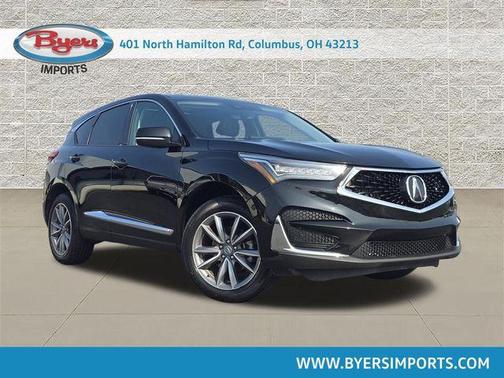 Majestic Black Pearl 2019 Acura RDX Technology Package