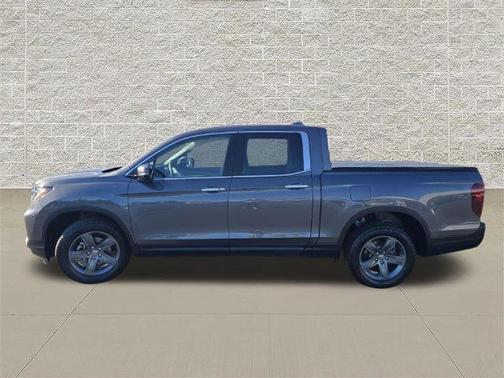 Modern Steel Metallic 2023 Honda Ridgeline RTL-E