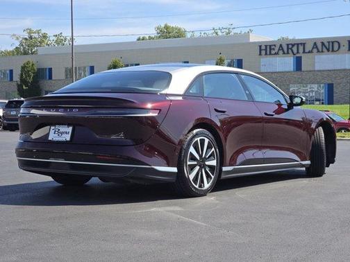 Zenith Red 2022 Lucid Air Dream Edition