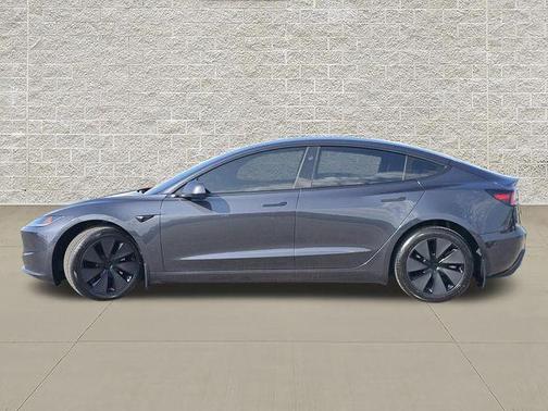 Stealth Gray 2025 Tesla Model 3 Long Range