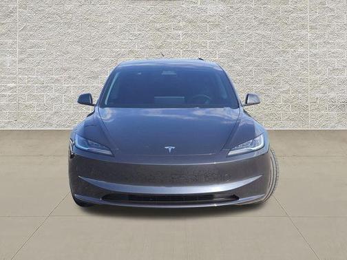 Stealth Gray 2025 Tesla Model 3 Long Range