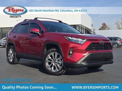 Ruby Red Pearl 2025 Toyota RAV4 XLE Premium