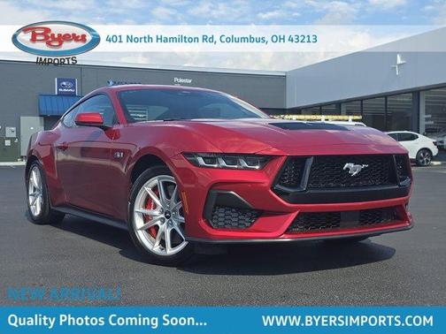 Rapid Red Metallic Tinted Clearcoat 2024 Ford Mustang GT Premium