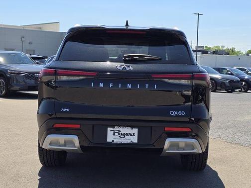 Mineral Black 2023 INFINITI QX60 Luxe