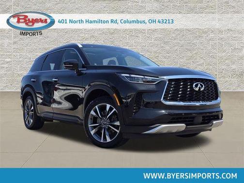 Mineral Black 2023 INFINITI QX60 Luxe