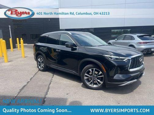 Mineral Black 2023 INFINITI QX60 Luxe