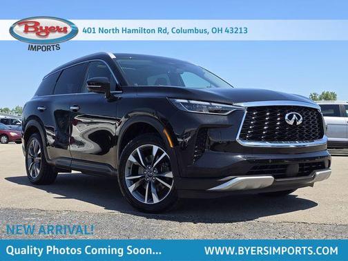 Mineral Black 2023 INFINITI QX60 Luxe