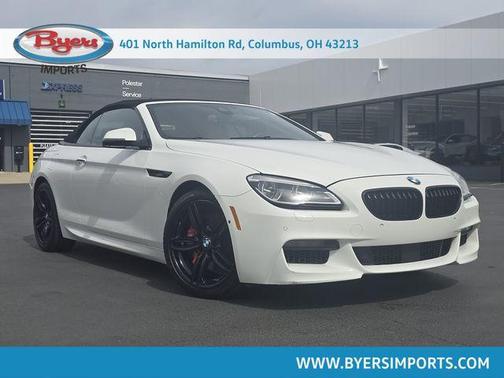 Alpine White 2017 BMW 650 i xDrive