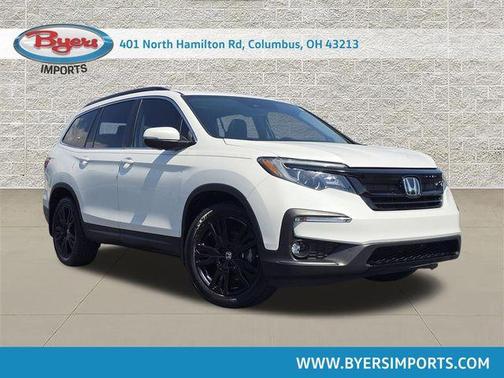 Platinum White Pearl 2021 Honda Pilot Special Edition