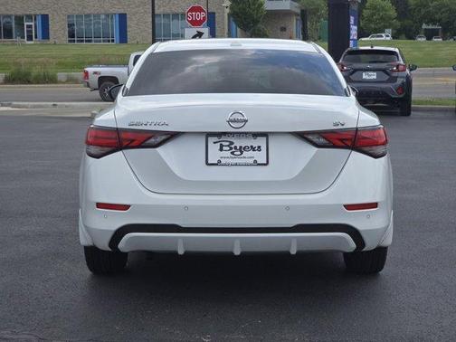 Aspen White 2020 Nissan Sentra SV