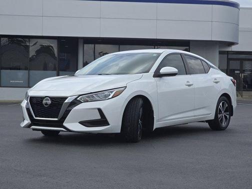 Aspen White 2020 Nissan Sentra SV