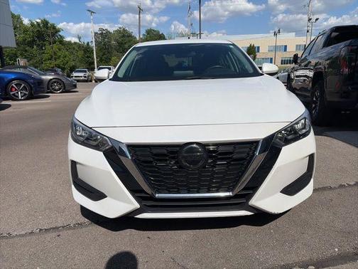 Aspen White 2020 Nissan Sentra SV