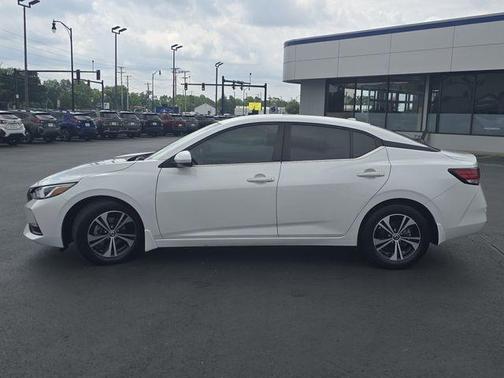 Aspen White 2020 Nissan Sentra SV