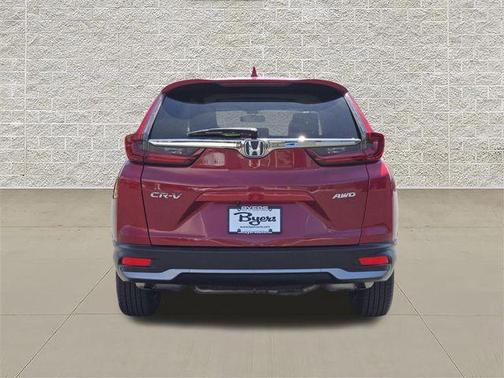 Radiant Red Metallic 2021 Honda CR-V EX