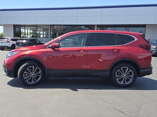 Radiant Red Metallic 2021 Honda CR-V EX