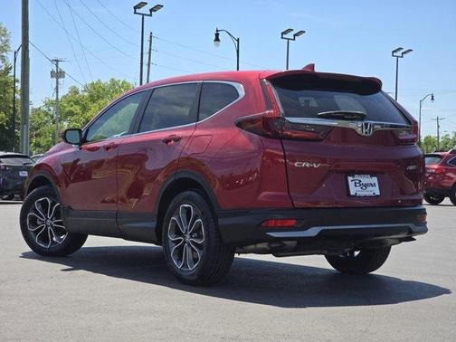 Radiant Red Metallic 2021 Honda CR-V EX