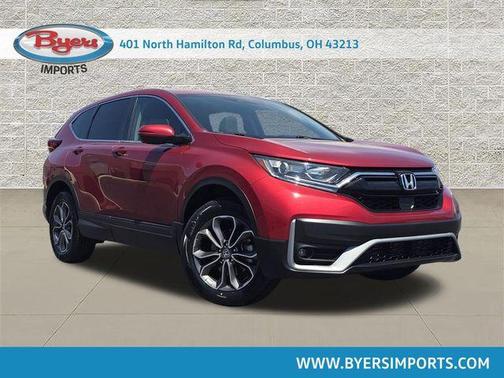 Radiant Red Metallic 2021 Honda CR-V EX