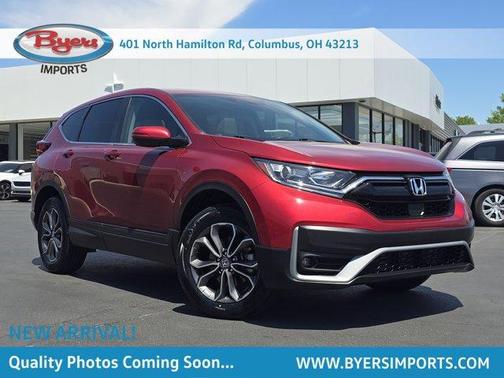 Radiant Red Metallic 2021 Honda CR-V EX