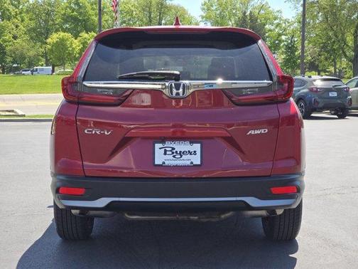 Radiant Red Metallic 2021 Honda CR-V EX