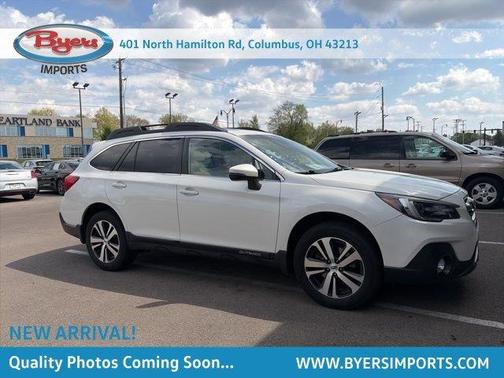 White 2018 Subaru Outback 2.5i Limited