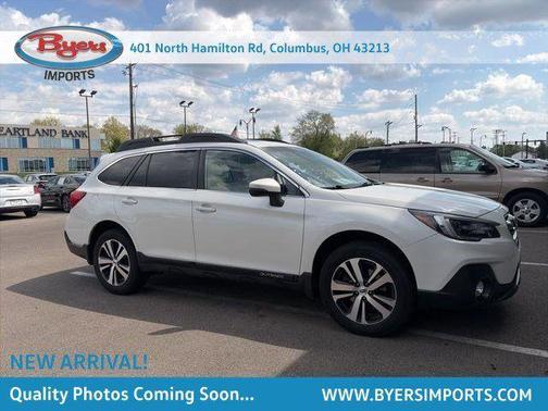 White 2018 Subaru Outback 2.5i Limited