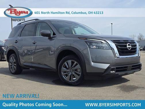Gun Metallic 2025 Nissan Pathfinder SV SUV