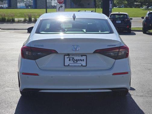 Platinum White Pearl 2024 Honda Civic Touring