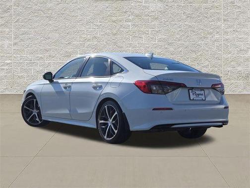 Platinum White Pearl 2024 Honda Civic Touring
