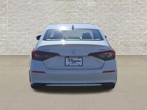 Platinum White Pearl 2024 Honda Civic Touring