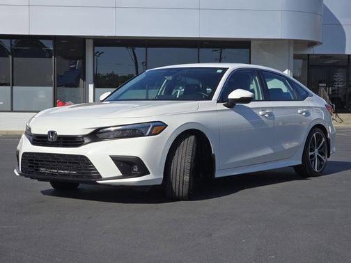 Platinum White Pearl 2024 Honda Civic Touring